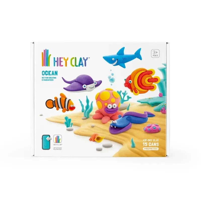 Hey Clay Pasta Modellabile - Big Set- Oceano a Big Set creature oceano- AA.VV.