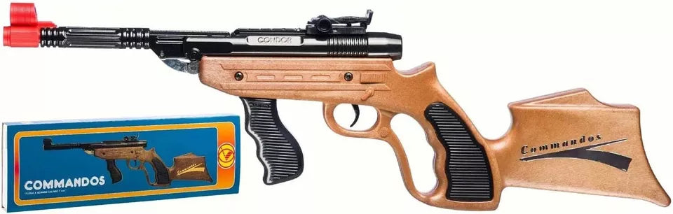 Villa Giocattoli Fucile Giocattolo FUCILE COMMANDOS Aria Compressa Gommini 7mm