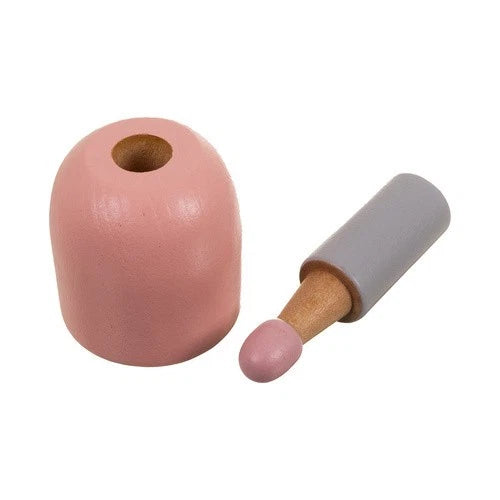 set bellezza gioco in legno set trucchi e capelli per bambine giocattolo in legno