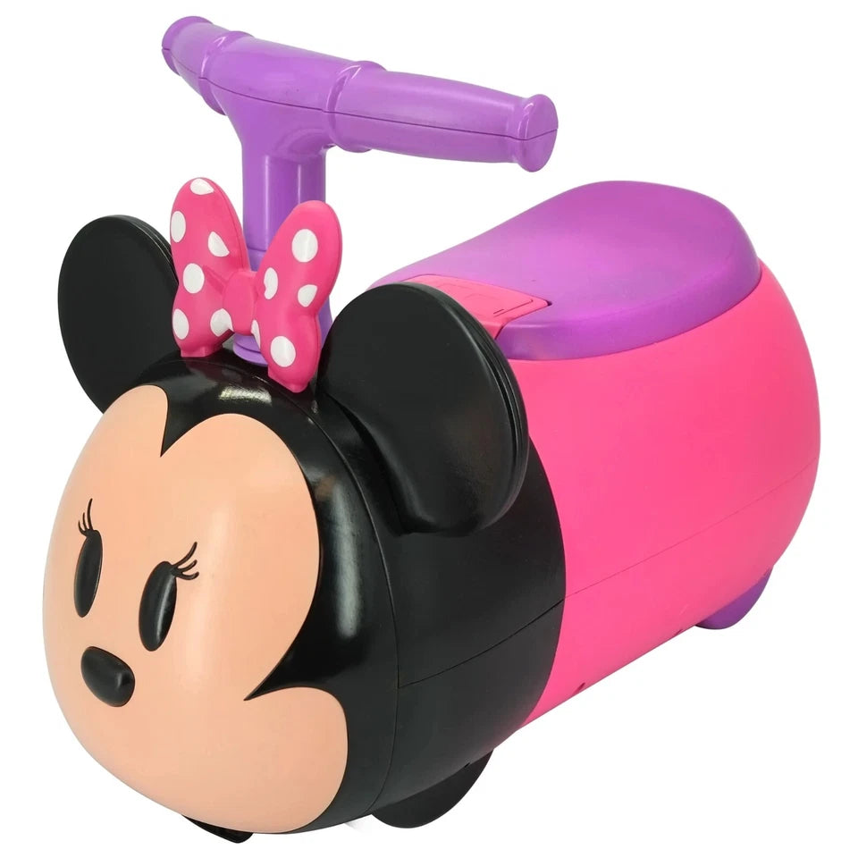 Auto a spinta ride on disney minnie topolina cavalcabile luci suoni