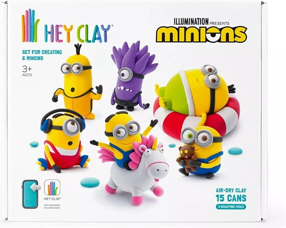 Hey Clay Pasta Modellabile - Big Set- Minions Big Set Minions - AA.VV.