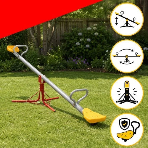 altalena basculante per bambini altalena saliscendi dondolo per esterno giardino 2 posti