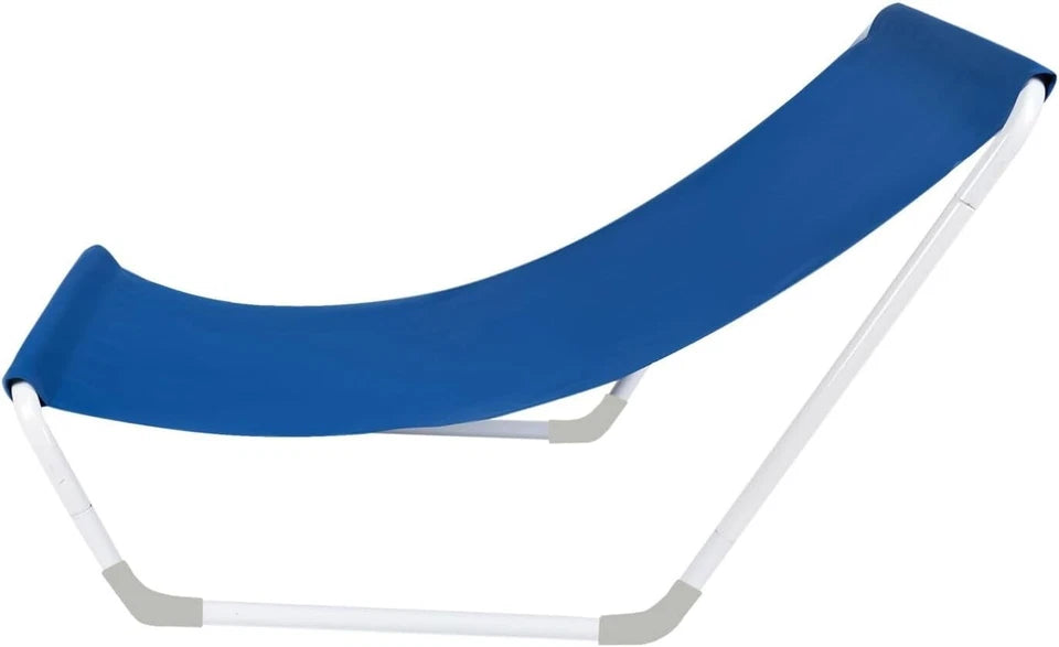 Set 2 Sedie da spiaggia + borse sdraio pieghevole portata fino a 110 kg