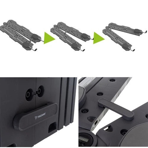 Kit reformer Pilates 5 in 1 macchina riformatore Pilates display Lcd multifunzione