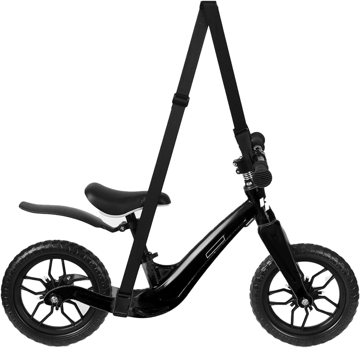 bicicletta senza pedali pedagogica bici equilibrio regolabile bambini + tracolla per il trasporto