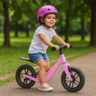 bicicletta senza pedali pedagogica bici equilibrio regolabile bambini + tracolla per il trasporto