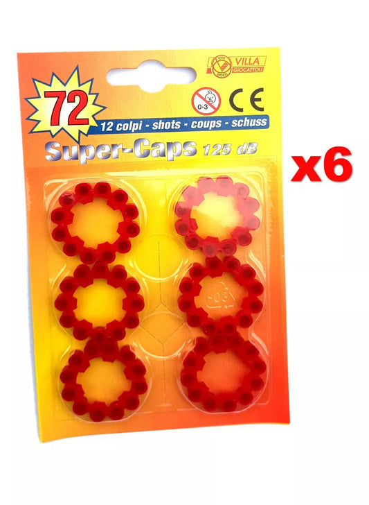 Munizioni Per Fucile e Pistola 6x 432 colpi Giocattoli  125 DB Fulminanti villa