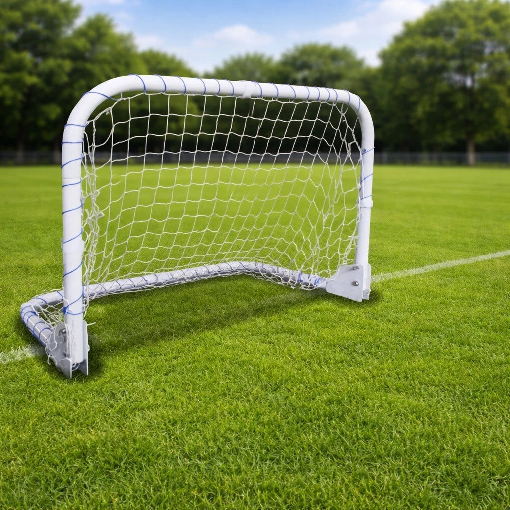 porta da calcio per bambini 92 x 56 x 50 cm in acciaio porta da calcetto con rete porta pieghevole