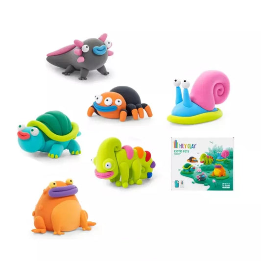 Hey Clay Pasta Modellabile - Big Set-  Animali Esotici  Big Set - AA.VV.