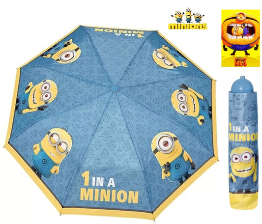 Ombrello minions cattivissimo me Ombrello per bambini richiudibile