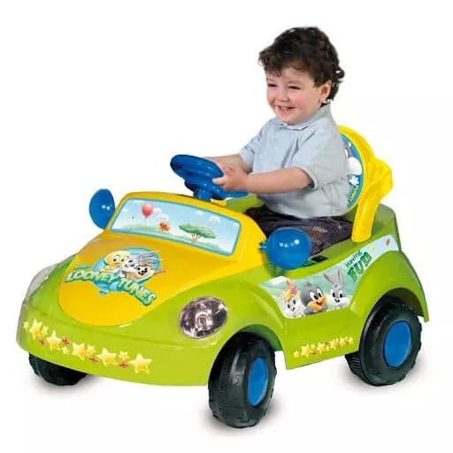 Auto elettrica per bambini  Looney Tunes 6 V macchina elettrica luci suoni