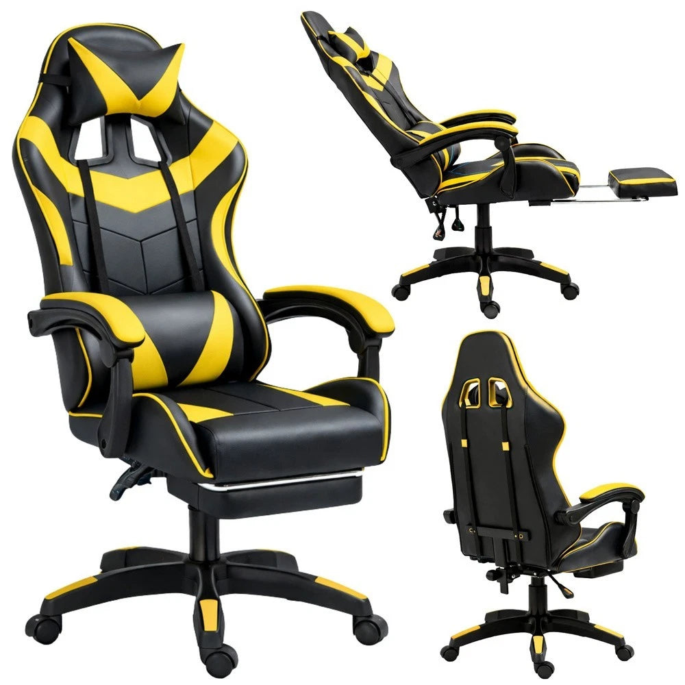 Sedia da Gaming in ecopelle Sedia postazione gioco sedia ufficio studio lavoro