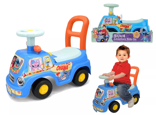 Auto a spinta Lilo & Stitch disney ride on cavalcabile bambini con luci suoni
