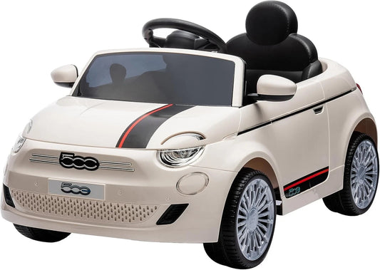 Macchina elettrica fiat 500 auto elettrica per bambini 12 V 4,5 Ah fari led