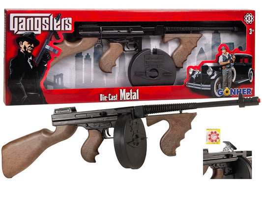 FUCILE mitraglietta gangster per bambini fucile GIOCATTOLO METALLO E PLASTICA