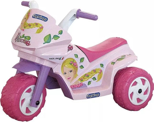 PegPerego MOTO ELETTRICA MINI PRICESS 6V 100% MADE IN ITALY moto elettrica rosa