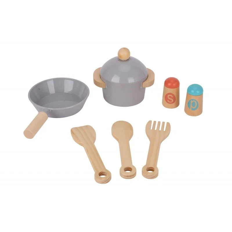 CUCINA giocattolo cucina IN LEGNO per bambini con ACCESSORI lavagna luci e suoni