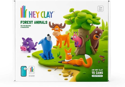 Hey Clay Pasta Modellabile - Big Set-  Foresta animali Big Set - AA.VV.