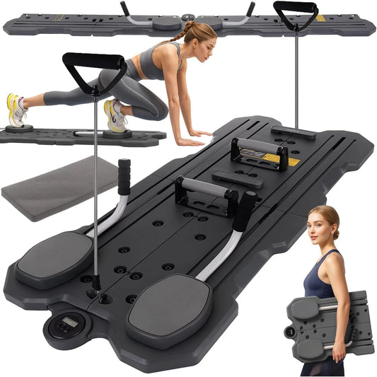 Kit reformer Pilates 5 in 1 macchina riformatore Pilates display Lcd multifunzione