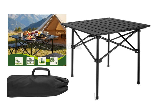 tavolo pieghevole da campeggio tavolo per il giardino in acciaio con sacca per trasporto