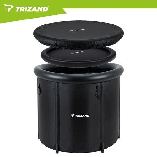 Vasca Bagno di Ghiaccio Lunga 90 cm Vasca per Immersione per Terapia 320 L