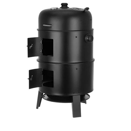 bbq barbecue a carbone carbonella con coperchio affumicatore termometro braciere