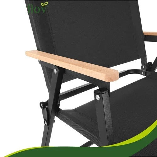 Sedia da giardino sedia campeggio sedia in ferro richiudibile con braccioli