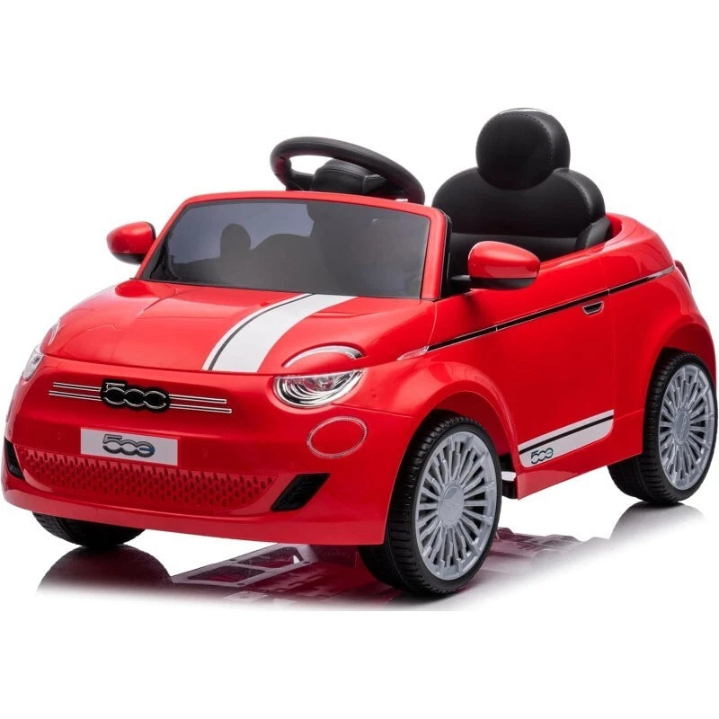 Auto elettrica per bambini fiat 500 Macchina elettrica 12 V 4,5 Ah fari led