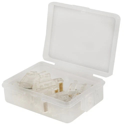 Kit tester cavo rete LAN RJ45 RJ11 pinza crimpatrice plug ethernet custodia