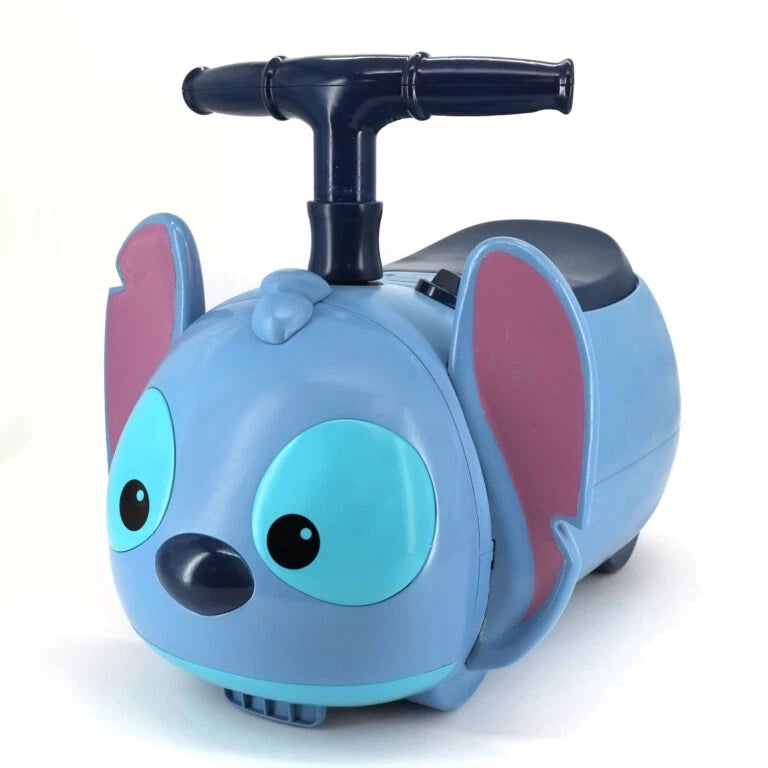 Auto a spinta ride on disney STITCH cavalcabile con luci suoni Zoom zoom cavalcabile