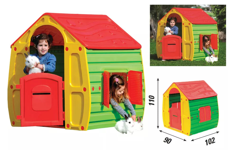 casa per bambini casetta giardino da esterno interno bambini 110 cm altezza