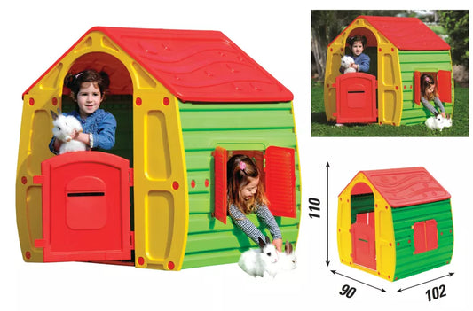 casa per bambini casetta giardino da esterno interno bambini 110 cm altezza