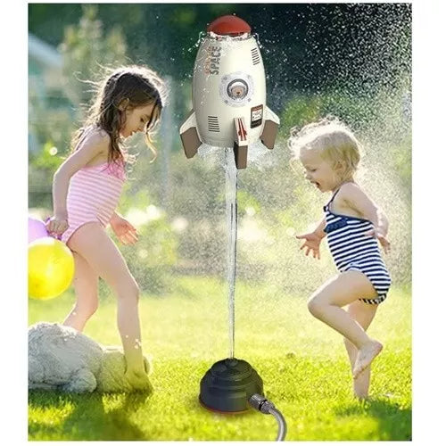 Razzo Alimentato dall'acqua Sprinkler spray Giochi per Bambini con Irrigatore
