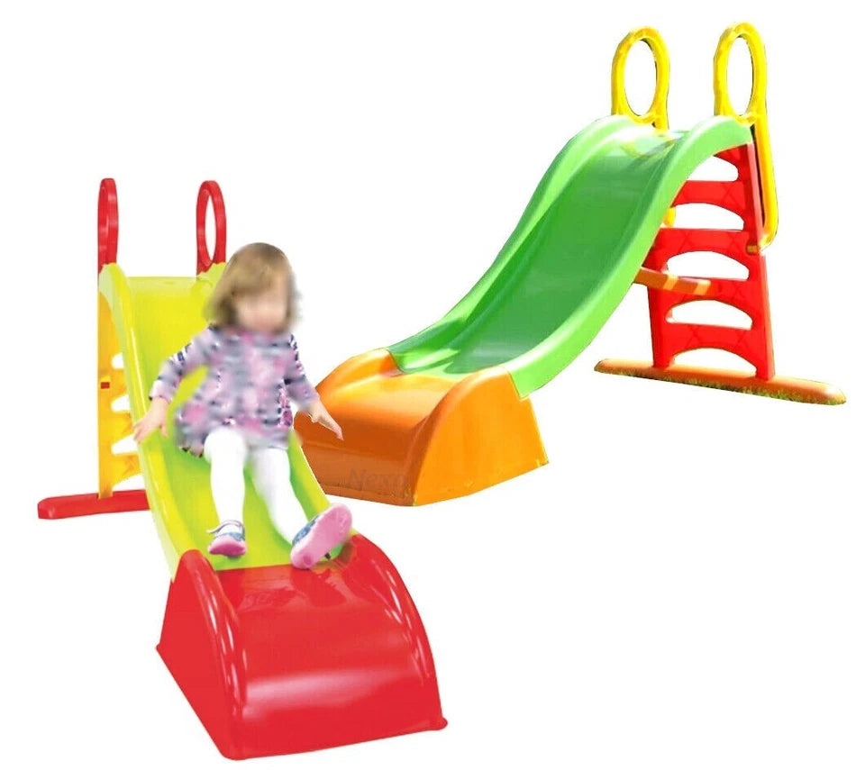 Scivolo 5 gradini x Bambini in Plastica da Giardino Esterno Gioco cm 180x78x110