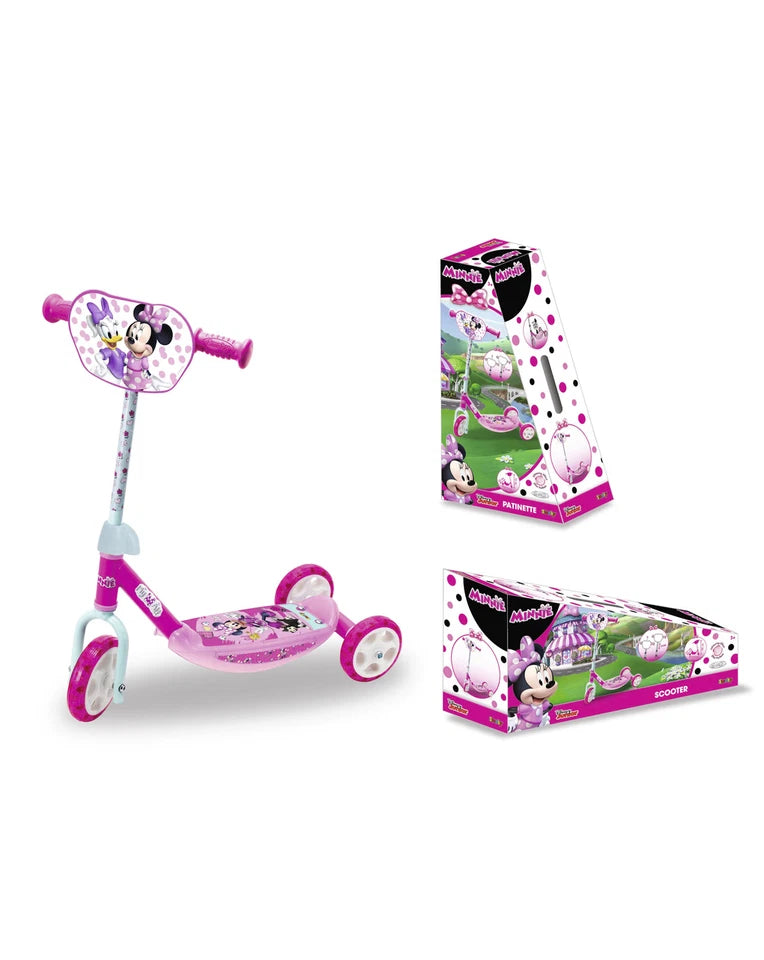 monopattino bambina monopattino 3 ruote disney minnie con manubrio regolabile