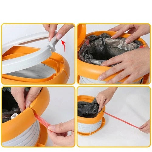 vasino per bambini con sacchetti inclusi riduttore wc sedile portatile o da casa