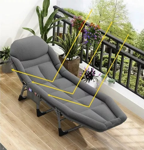 Letto branda da campeggio lettino camping alluminio pieghevole carico 150 kg