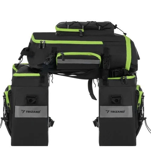 Set di borse da bicicletta per portapacchi, da sella, borse laterali Waterproof