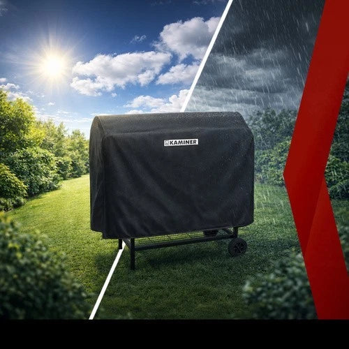 bbq barbecue xxl a carbone carbonella + accessori , soffiatore, copertura, termometro griglie