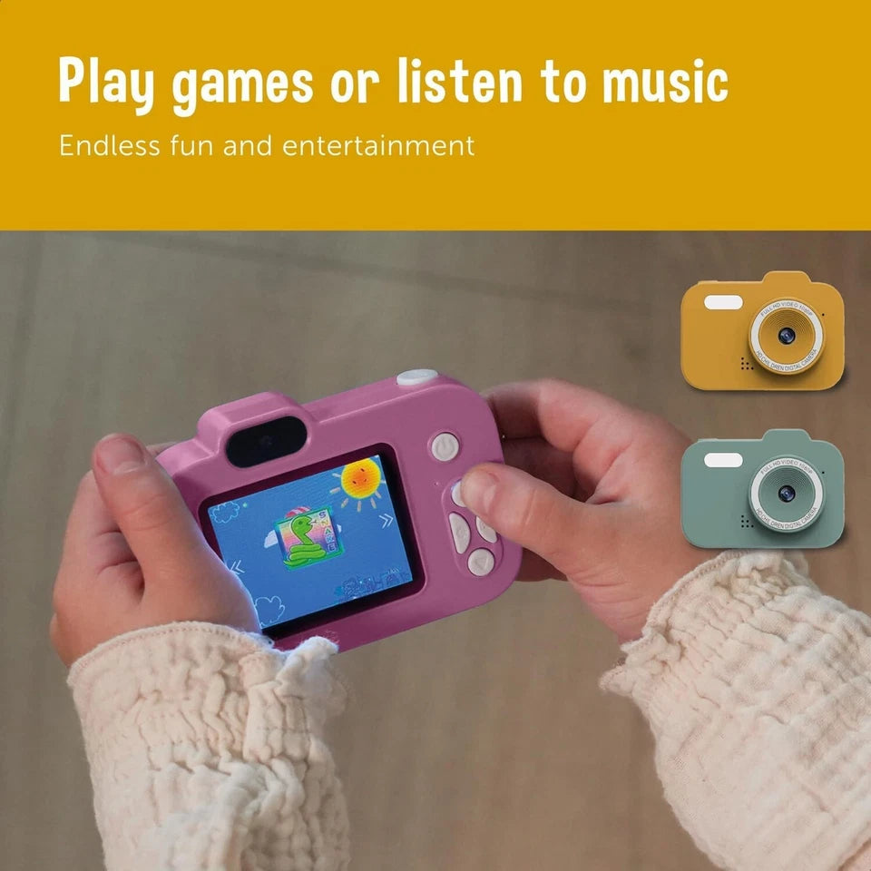 MACCHINA FOTOGRAFICA BAMBINi FOTOCAMERA ZAZU FOTO VIDEO GIOCHI