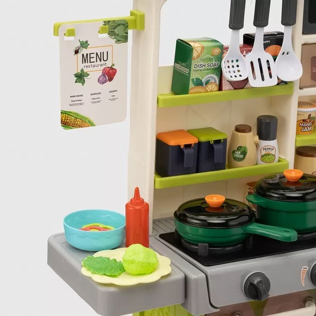 Cucina Giocattolo per bambini Vapore Acqua pentole e Accessori Inclusi