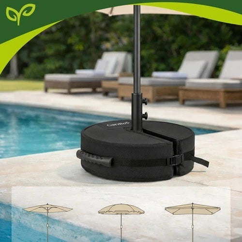 base per ombrellone da riempire con sabbia base impermeabile ombrellone giardino