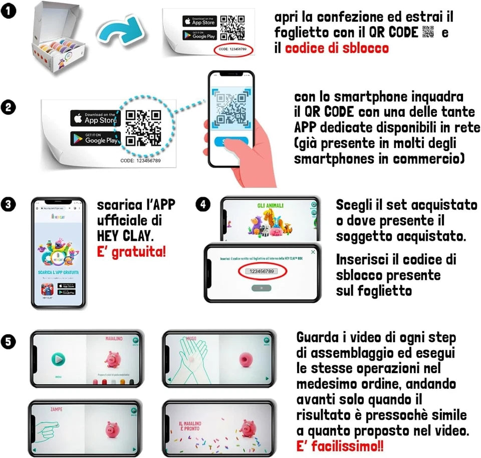 Hey Clay Pasta Modellabile - Big Set-  Foresta animali Big Set - AA.VV.