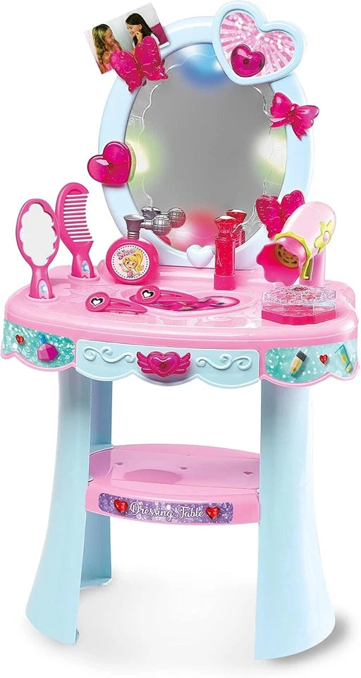Specchiera Gioco Trucchi Bambine Specchio Trousse Set Bellezza luci suoni