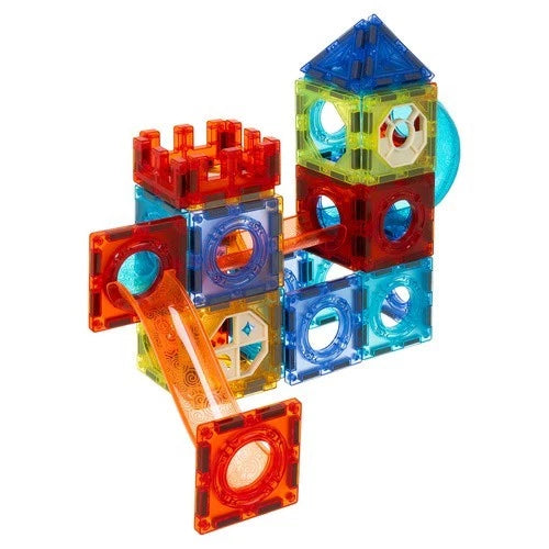 Costruzioni Magnetiche per Bambini 3 4 5 6 Anni, Giochi Bambini pista biglie