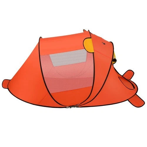 Tenda da spiaggia Tenda da gioco bambini Tigro con set secchiello palette pop-up