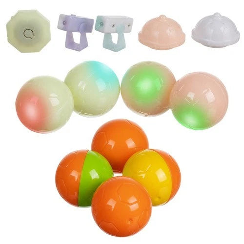 Costruzioni Magnetiche per Bambini 3 4 5 6 Anni, pista luminosa per biglie gioco