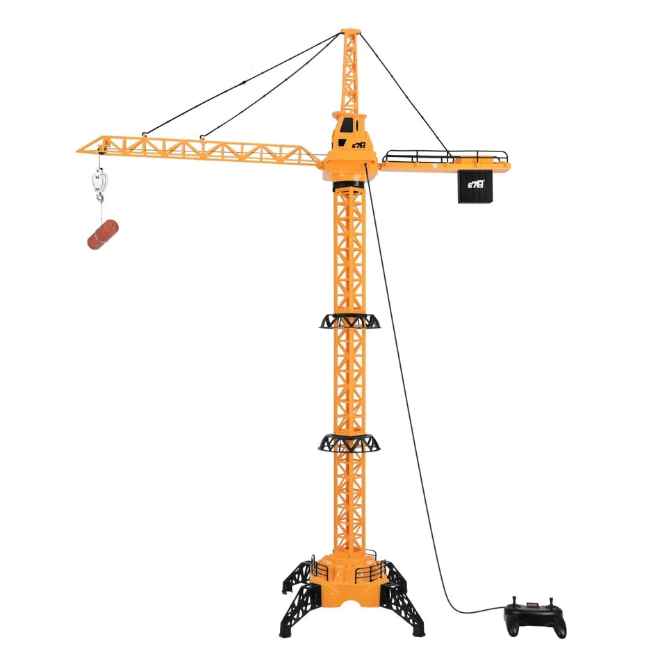 GRU GIOCATTOLO FILOGUIDATA CON TELECOMANDO h 128 CM GRU telecomandata 360°