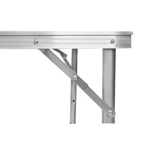 Tavolo picnic campeggio + 4 sgabelli e porta ombrellone richiudibile a valigetta