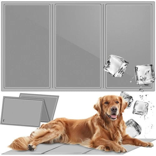 lettino refrigerante tappeto rinfrescante per cuccioli e animali 90x50 cm
